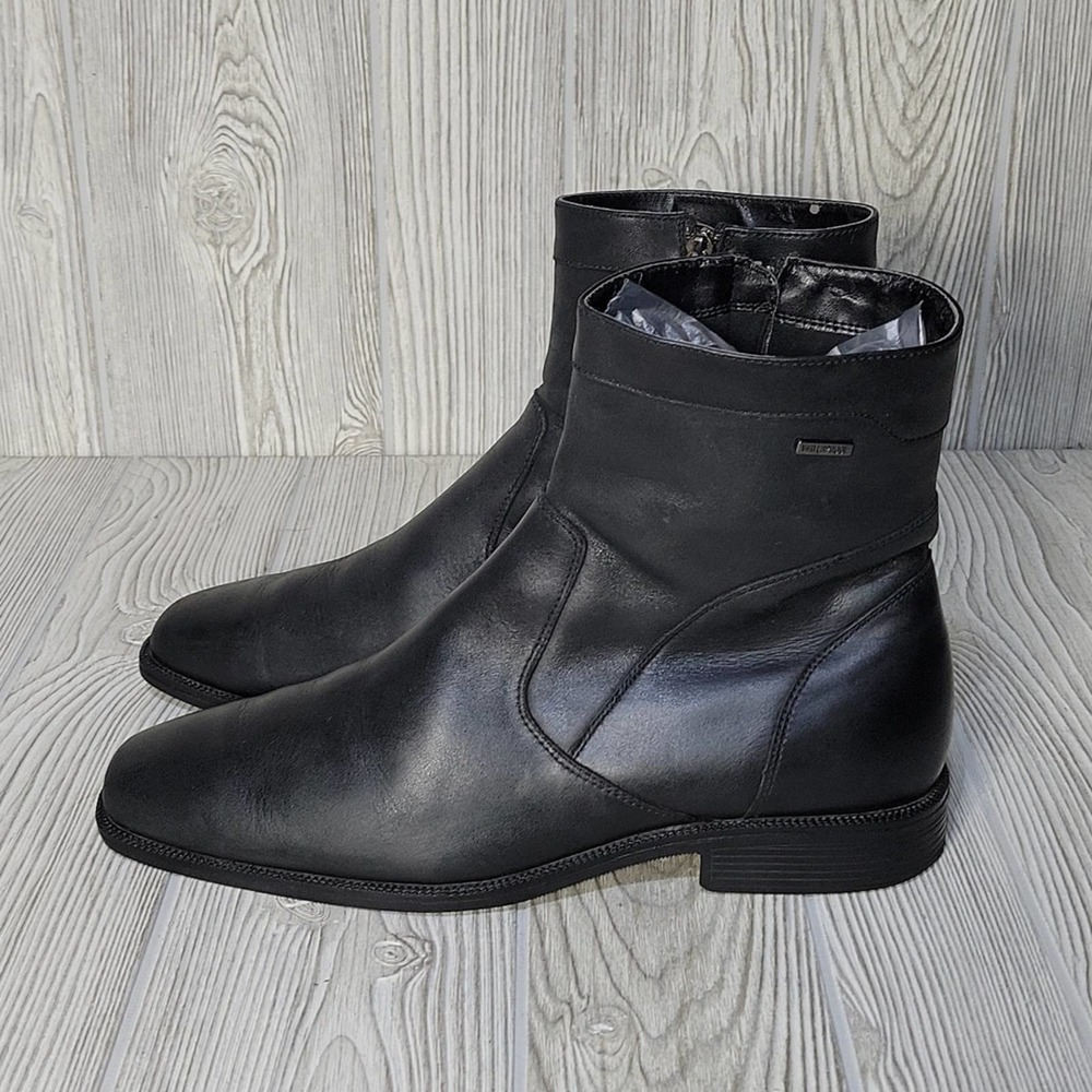 Blondo Leather Black Waterproof Boots, Men's 11.5 - Picture 5 of 16